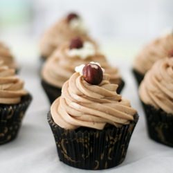 Hazelnut Ganache Dark Chocolate Cup - Recipe photo by The Healthy Foodie