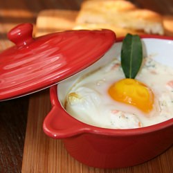 Egg with Smoked Salmon - Recipe photo by Maya Esprit