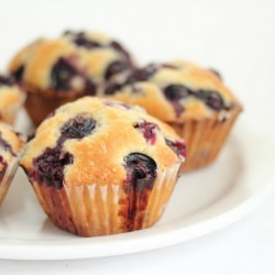 Blueberry Muffins - Recipe photo by mochithoughts