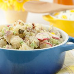Dad’s Famous Potato Salad - Recipe photo by HealthfulPursuit