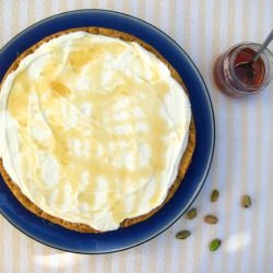 Honeyed Goat Cheese Tart - Recipe photo by story