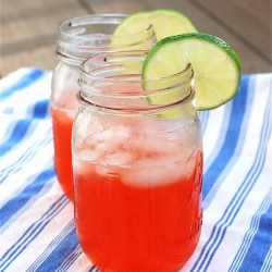 Strawberry Lime Coolers - Recipe photo by TheNaptimeChef