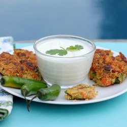 Quinoa Cakes, Poolside - Recipe photo by thespicyrd