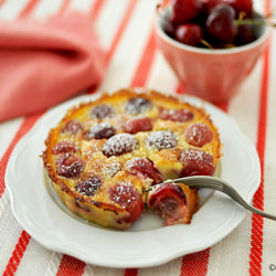 Cherry Clafoutis - Recipe photo by cookingmesoftly