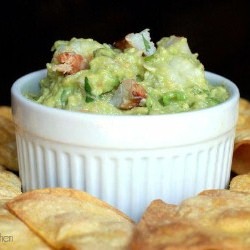 Seafood Guacamole - Recipe photo by Circle B Kitchen