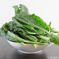 Organic Dino Kale from My CSA - Recipe photo by BigAppleNosh