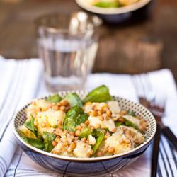 Potato Salad w/ Lentils - Recipe photo by lucullian