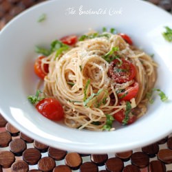 Ina's Summer Garden Pasta - Recipe photo by The Enchanted Cook
