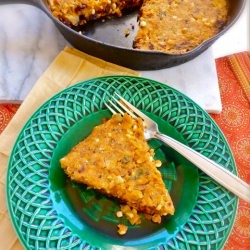Sweet Corn and Zucchini Frittata - Recipe photo by macrochef