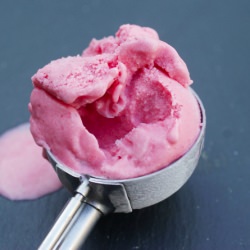 Fresh Strawberry Gelato - Recipe photo by piccantedolce