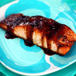 Maple Glazed Salmon - Recipe photo by Jane Deere