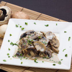 Ragout of Mushrooms with Cream - Recipe photo by CelestialDelish