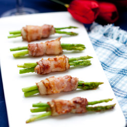 Bacon Wrapped with Asparagus - Recipe photo by CelestialDelish