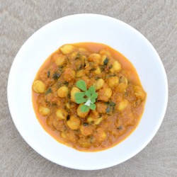 Methi Chana Masala - Recipe photo by Valarmathi