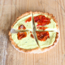 Ricotta & Candied Tomato Tarts - Recipe photo by anemone
