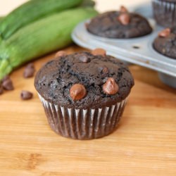 Chocolate Zucchini Muffins - Recipe photo by sweetpeaskitchen
