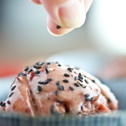 Red Bean Ice Cream (Home Made) - Recipe photo by Just One Cookbook
