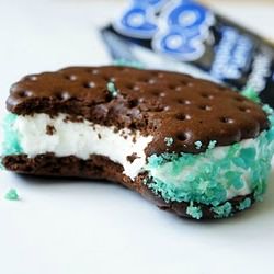 Pop Rocks Ice Cream Sandwiches - Recipe photo by Idle Wife
