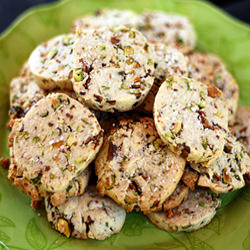 Bacon Pistachio Cookies - Recipe photo by Jane Deere