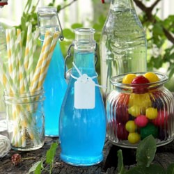 Blue Bubblegum Soda - Recipe photo by cherryteacakes