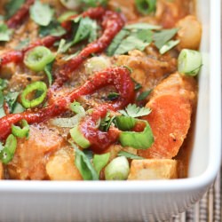 5 Ingredient Thai Crockpot Dinner - Recipe photo by Whats Cookin with Mary