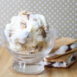 S'mores Ice Cream - Recipe photo by itsybitsyfoodies