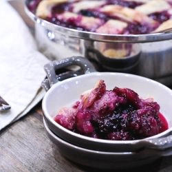 Southern Blackberry Cobbler - Recipe photo by addapinch
