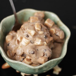 Rocky Road Ice Cream - Recipe photo by foodpluswords