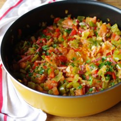 Piperade - Recipe photo by the-wandering-girl