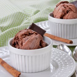 Chocolate Cinnamon Gelato - Recipe photo by bunkycooks