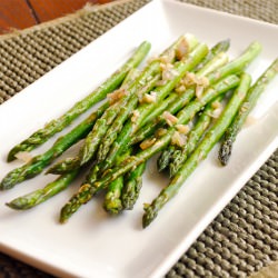 Sautéed Asparagus - Recipe photo by asweetpeachef