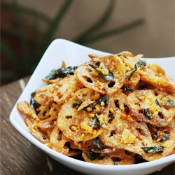 Kam Heong Lotus Root - Recipe photo by che-cheh