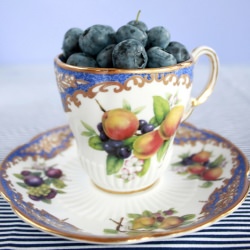 Blueberry-Almond Muffins - Recipe photo by Pocak Panna