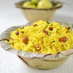 Lemon Rice - Recipe photo by Valarmathi