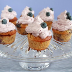 Blueberry Cupcakes – Creamy, Fluffy - Recipe photo by Pocak Panna