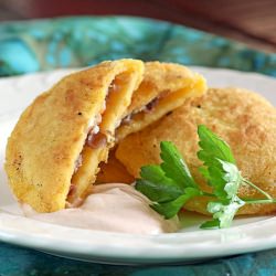 Pupusas - Recipe photo by newfinmysoup
