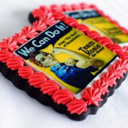 Rosie the Riveter Cookies - Recipe photo by bridget350