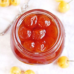 White Cherry Jam - Recipe photo by Niksya
