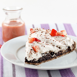 Dark Chocolate Chip Pavlova - Recipe photo by EvilShenanigans