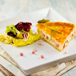 Quiche Lorraine - Recipe photo by tamaraesq