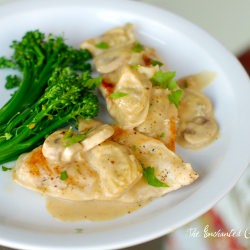 Chicken in Lemon, Artichoke & Mushroom Sauce - Recipe photo by The Enchanted Cook