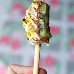 Frozen Kiwi and Banana Pops - Recipe photo by A Piece of Lisa
