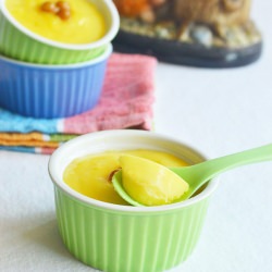Eggless Vanilla Pudding - Recipe photo by vsharmilee