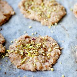 Green Nutty Almond Cookies - Recipe photo by cooking.eating.carousing.
