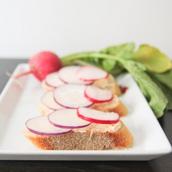 Fresh CSA Radishes - Recipe photo by BigAppleNosh