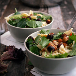 Warm Pasta Salad with Roasted Veg - Recipe photo by k_im_me123