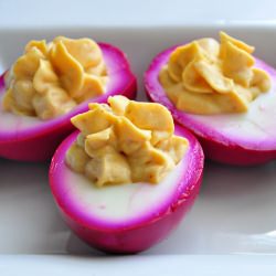 She Deviled Eggs - Recipe photo by blondiescakes