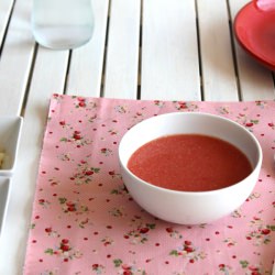Salmorejo - Recipe photo by courecoulants