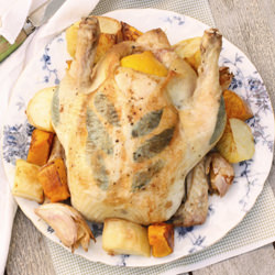 Roast Chicken with Sage - Recipe photo by hollyrose
