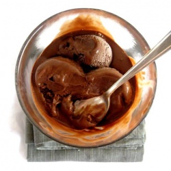 Chocolate Ice Cream - Recipe photo by kitchen coquette